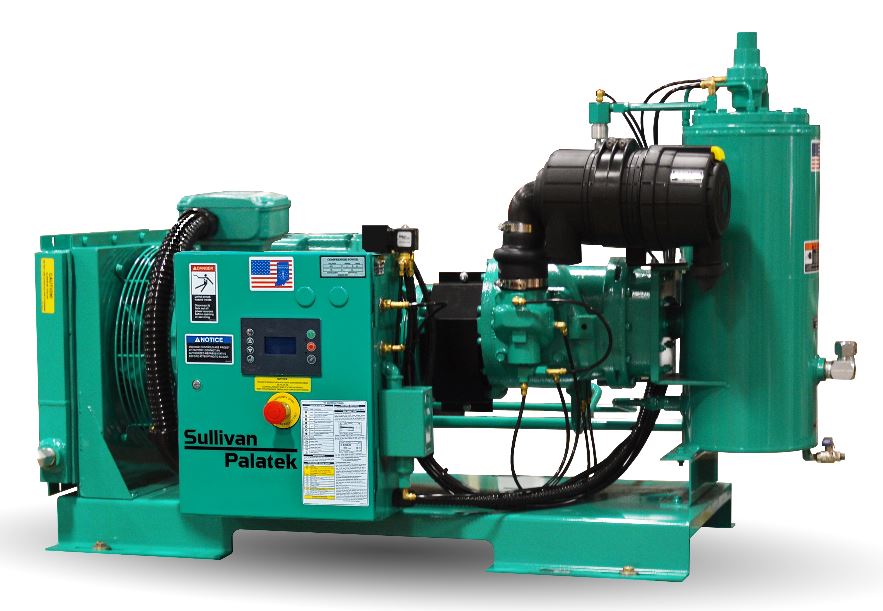 Sullivan Palatek D series rotary screw air compressor